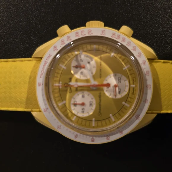 Yellow Chronograph Watch - Picture 1 of 7